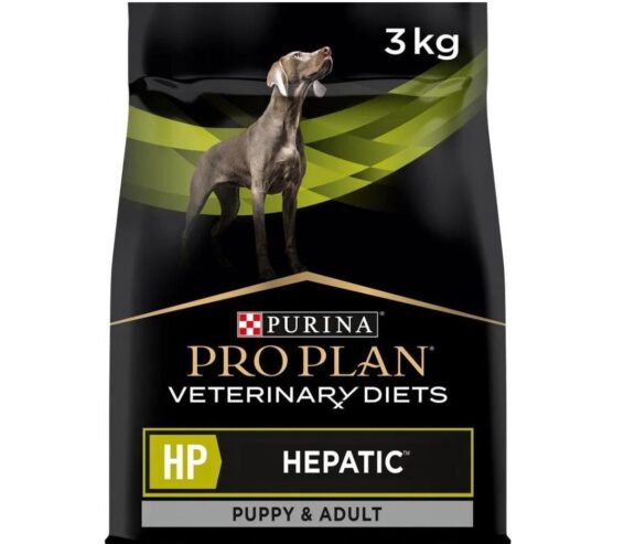 Pro Plan Сухой корм HP для собак при хронической печеночной недостаточности, 3кг