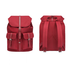 Рюкзак Xiaomi 90 points Commuter Ladies Backpack Laptop Waterproof Nylon Bag Red